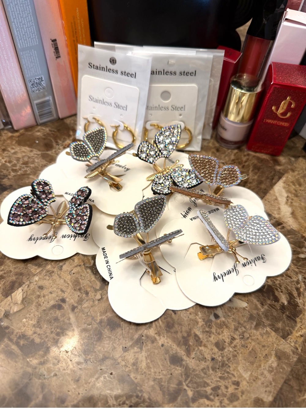 🥰♥️SOLD OUT Random Mini Coin/Key Pouch with Beauty/Accessory/Jewelry Item - Picture 9 of 15